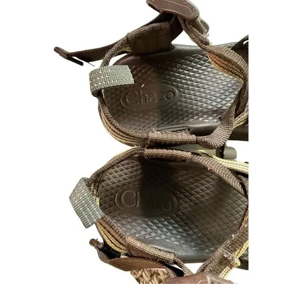 Youth Chaco Sandals Brown Arch Support - Picture 9 of 12